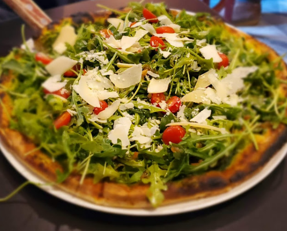 Fresh from the wood-fired oven